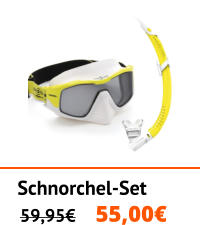 Schnorchel-Set  59,95€	55,00€