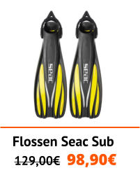 Flossen Seac Sub  129,00€	98,90€