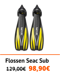 Flossen Seac Sub  129,00€	98,90€